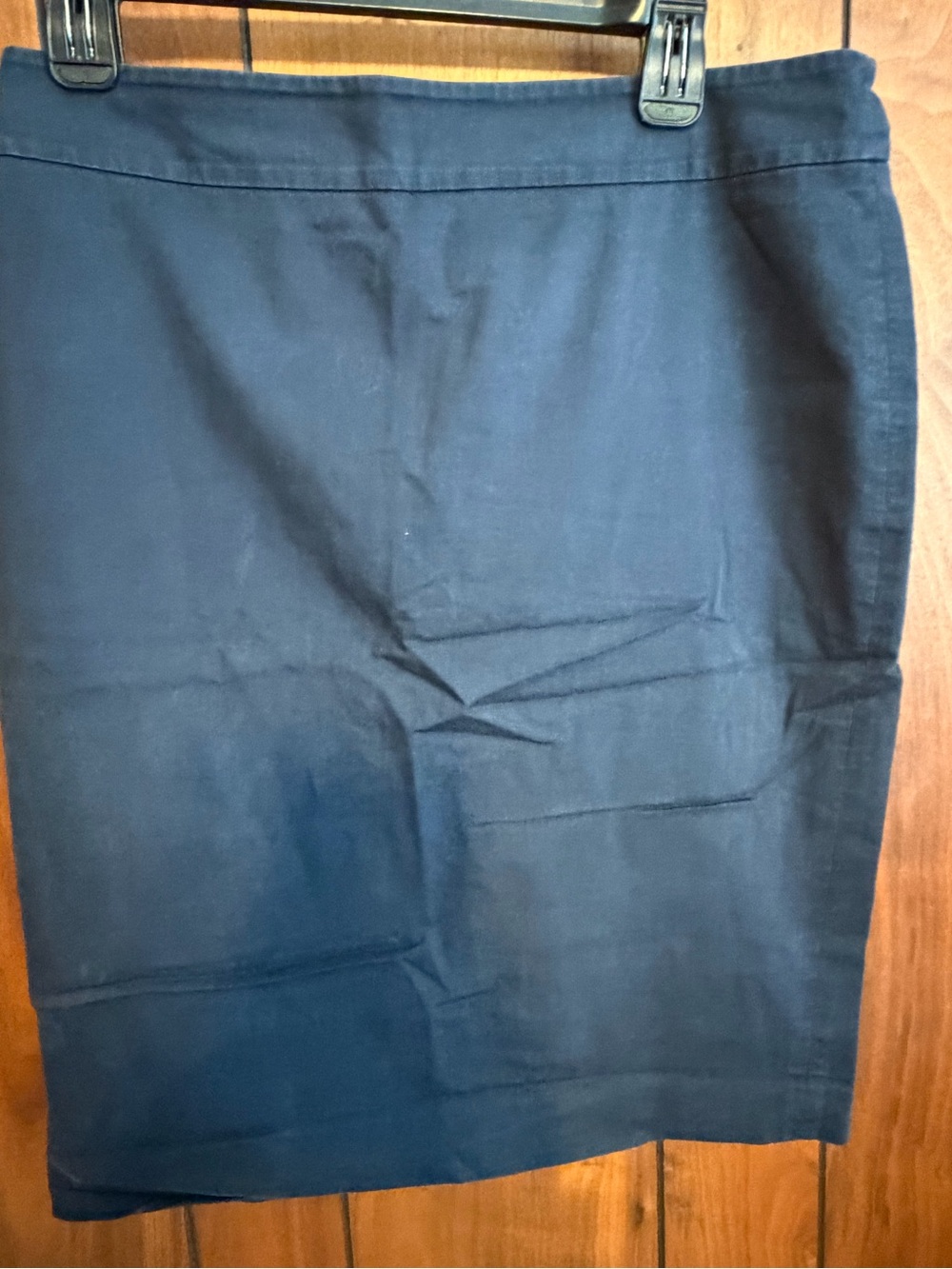 Ann Taylor Navy Pencil Skirt